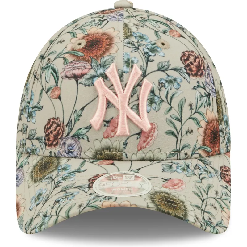 petten-gebogen-beige-verstelbare-band-9forty-all-over-print-floral-van-new-york-yankees-mlb-van-new-era petten-gebogen-beige-verstelbare-band-9forty-all-over-print-floral-van-new-york-yankees-mlb-van-new-era