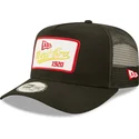 petten-gebogen-zwart-snapback-1920-a-frame-state-patch-van-new-era