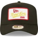 petten-gebogen-zwart-snapback-1920-a-frame-state-patch-van-new-era