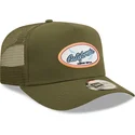 petten-gebogen-groen-snapback-california-a-frame-oval-state-van-new-era