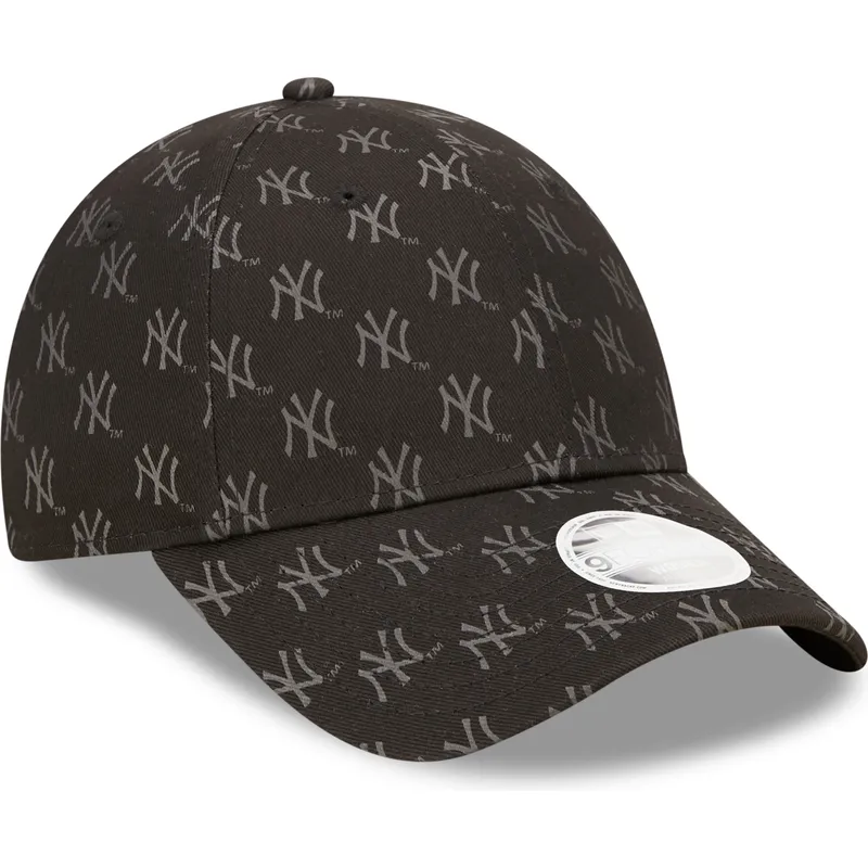 petten-gebogen-zwart-verstelbaar-9forty-monogram-van-new-york-yankees-mlb-van-new-era petten-gebogen-zwart-verstelbaar-9forty-monogram-van-new-york-yankees-mlb-van-new-era