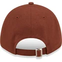 new-era-curved-brim-9forty-linen-new-york-yankees-mlb-brown-adjustable-cap