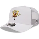 petten-gebogen-wit-snapback-a-frame-van-spongebob-van-new-era