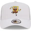 petten-gebogen-wit-snapback-a-frame-van-bob-esponja-van-new-era