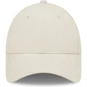 casquette-courbee-beige-ajustable-pour-femme-9forty-monogram-new-york-yankees-mlb-new-era