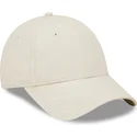 beige-justerbar-kurvkeps-for-dam-9forty-monogram-new-york-yankees-mlb-fran-new-era