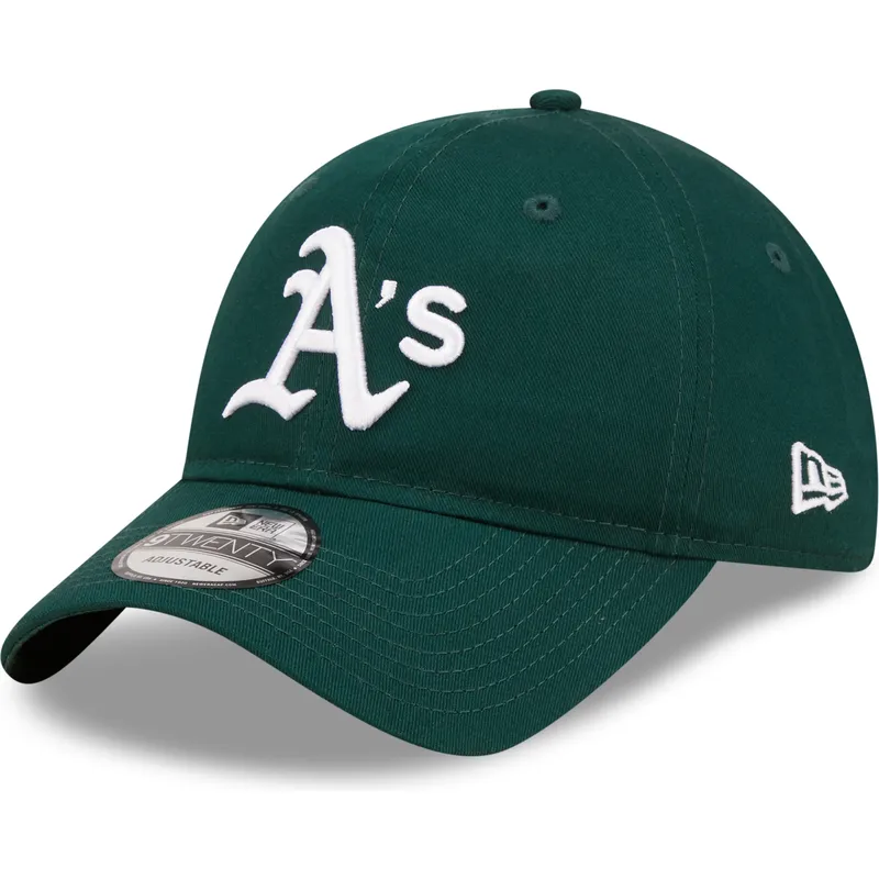 petten-gebogen-groen-verstelbaar-9twenty-league-essential-van-oakland-athletics-mlb-van-new-era petten-gebogen-groen-verstelbaar-9twenty-league-essential-van-oakland-athletics-mlb-van-new-era