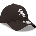 casquette-courbee-noire-ajustable-9twenty-league-essential-chicago-white-sox-mlb-new-era