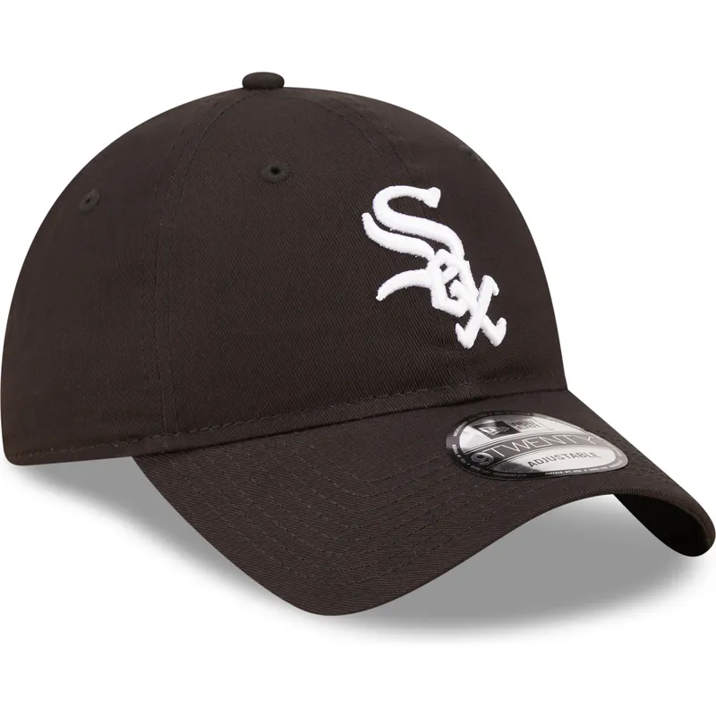 petten-gebogen-zwart-verstelbaar-9twenty-league-essential-van-chicago-white-sox-mlb-van-new-era
