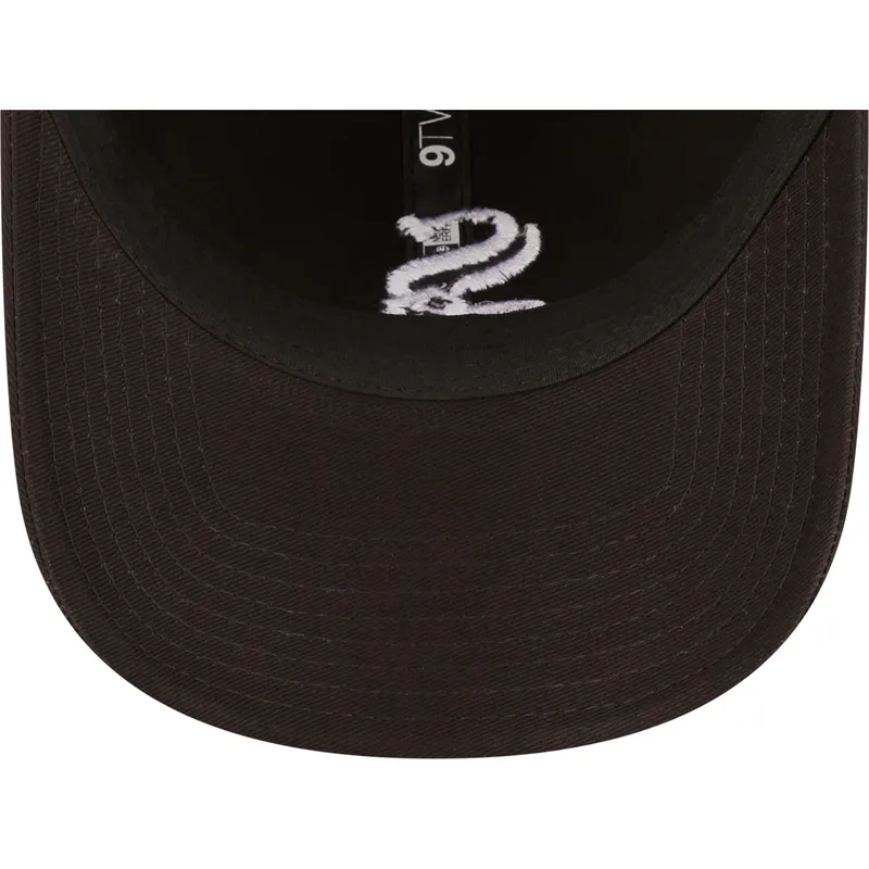 svart-bojd-justerbar-keps-9twenty-league-essential-fran-chicago-white-sox-mlb-av-new-era