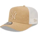 petten-gebogen-bruin-verstelbaar-a-frame-jersey-essential-van-new-york-yankees-mlb-van-new-era
