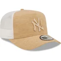 petten-gebogen-bruin-verstelbaar-a-frame-jersey-essential-van-new-york-yankees-mlb-van-new-era