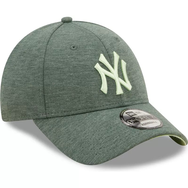 New Era 60358108 Jersey Essential 9FORTY New York Yankees Cap Green Man