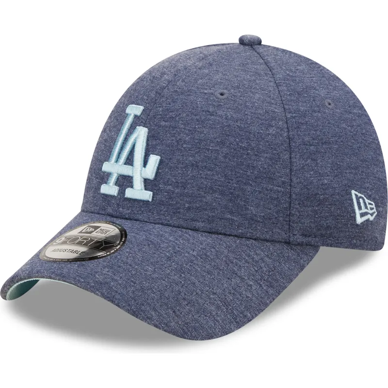 petten-gebogen-marineblauw-verstelbaar-9forty-jersey-essential-van-los-angeles-dodgers-mlb-van-new-era