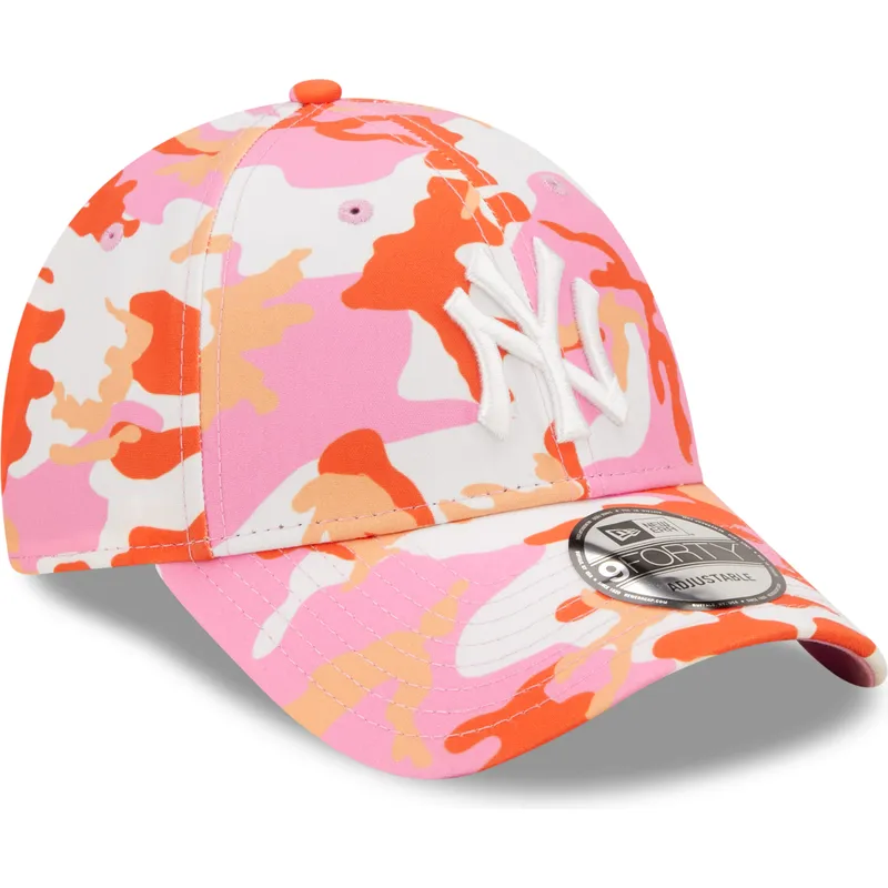 petten-gebogen-roze-verstelbare-band-9forty-all-over-print-seasonal-van-new-york-yankees-mlb-van-new-era petten-gebogen-roze-verstelbare-band-9forty-all-over-print-seasonal-van-new-york-yankees-mlb-van-new-era
