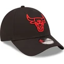 petten-gebogen-zwart-verstelbaar-9forty-neon-outline-van-chicago-bulls-nba-van-new-era
