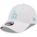 petten-gebogen-wit-verstelbaar-9forty-neon-outline-van-los-angeles-dodgers-mlb-van-new-era