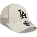 petten-gebogen-beige-verstelbare-band-a-frame-home-field-van-los-angeles-dodgers-mlb-van-new-era