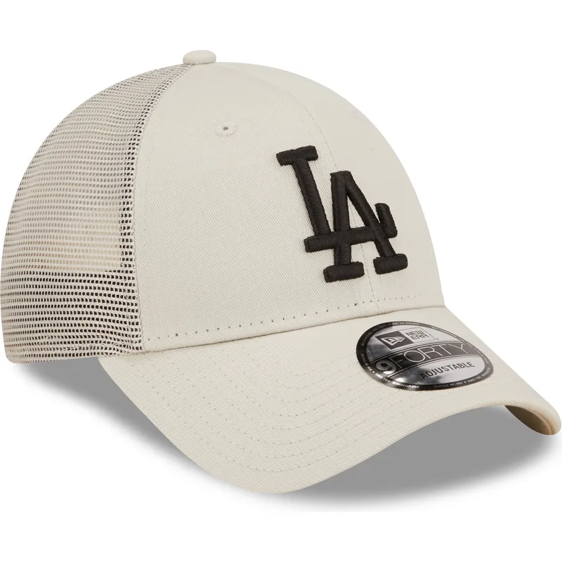 petten-gebogen-beige-verstelbaar-a-frame-home-field-van-los-angeles-dodgers-mlb-van-new-era