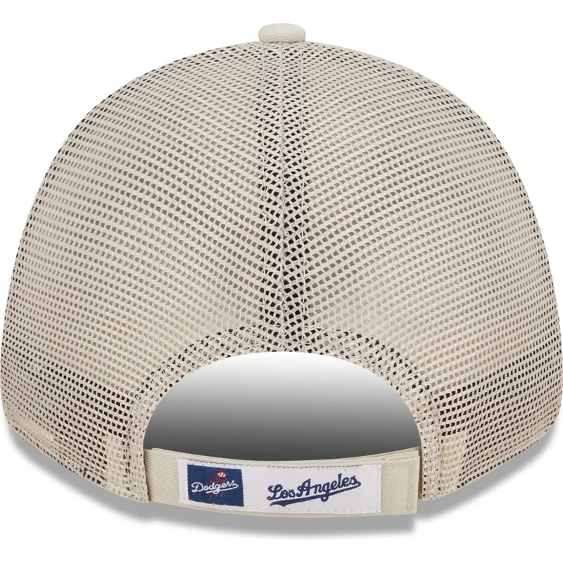 petten-gebogen-beige-verstelbaar-a-frame-home-field-van-los-angeles-dodgers-mlb-van-new-era