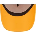 petten-gebogen-oranje-snapback-a-frame-tonal-mesh-van-new-york-yankees-mlb-van-new-era