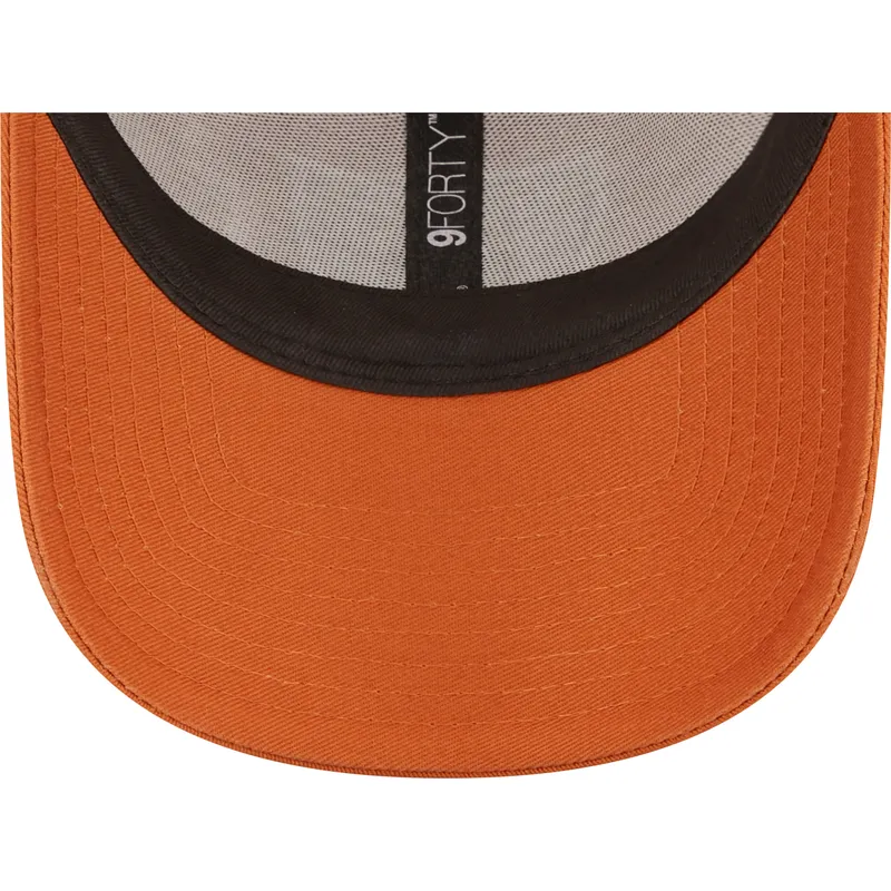 petten-gebogen-oranje-verstelbare-band-a-frame-home-field-van-las-vegas-raiders-nfl-van-new-era