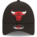 casquette-trucker-noire-ajustable-a-frame-home-field-chicago-bulls-nba-new-era