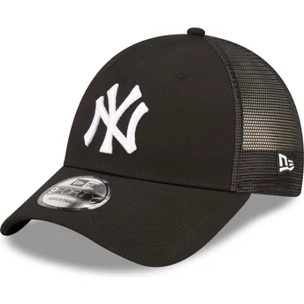 Gorra trucker negra ajustable A Frame Home Field de New York Yankees MLB de New Era