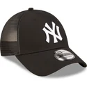 casquette-trucker-noire-ajustable-a-frame-home-field-new-york-yankees-mlb-new-era