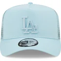 petten-gebogen-blauw-snapback-a-frame-tonal-mesh-van-los-angeles-dodgers-mlb-van-new-era