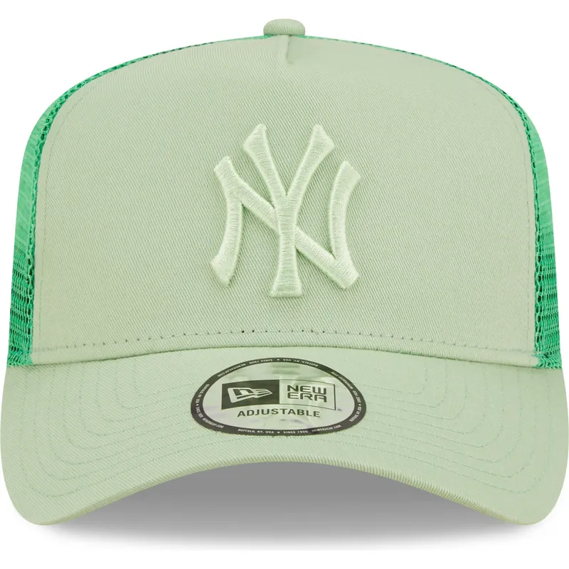 petten-gebogen-groen-snapback-a-frame-tonal-mesh-van-new-york-yankees-mlb-van-new-era petten-gebogen-groen-snapback-a-frame-tonal-mesh-van-new-york-yankees-mlb-van-new-era