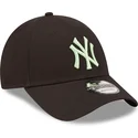 petten-gebogen-zwart-verstelbare-band-9forty-league-essential-van-new-york-yankees-mlb-van-new-era