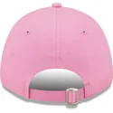 petten-gebogen-roze-verstelbaar-9forty-league-essential-van-new-york-yankees-mlb-van-new-era