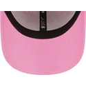 petten-gebogen-roze-verstelbaar-9forty-league-essential-van-new-york-yankees-mlb-van-new-era