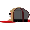 petten-plat-bruin-snapback-mickey-mouse-casf-mo4-disney-mickey-mouse-disney-van-capslab