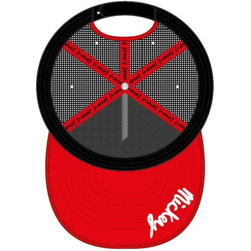 petten-plat-bruin-snapback-mickey-mouse-casf-mo4-disney-mickey-mouse-disney-van-capslab