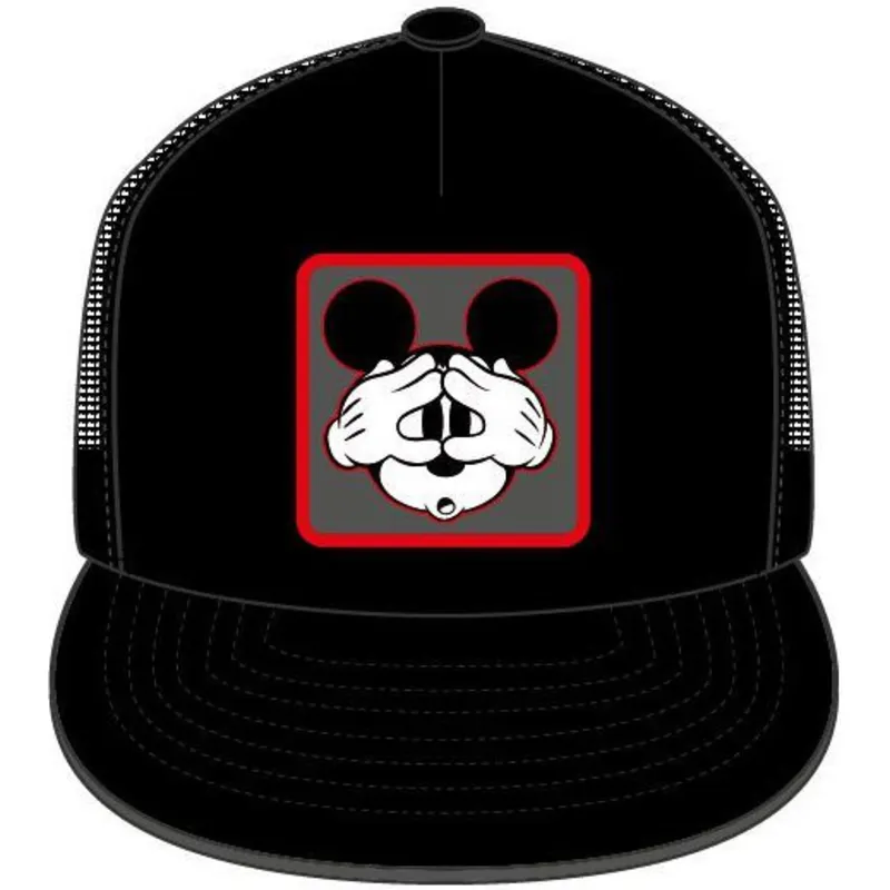 petten-plat-zwart-snapback-casf-mo3-mickey-mouse-disney-van-capslab