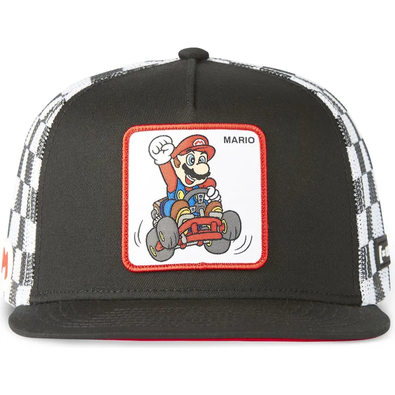 petten-plat-zwart-snapback-kart-casf-ju1-bros-mario-super-mario-bros-van-capslab