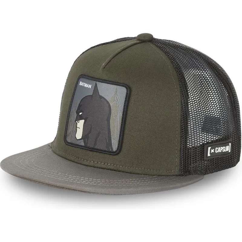 petten-plat-bruin-snapback-pro2-batman-dc-comics-van-capslab