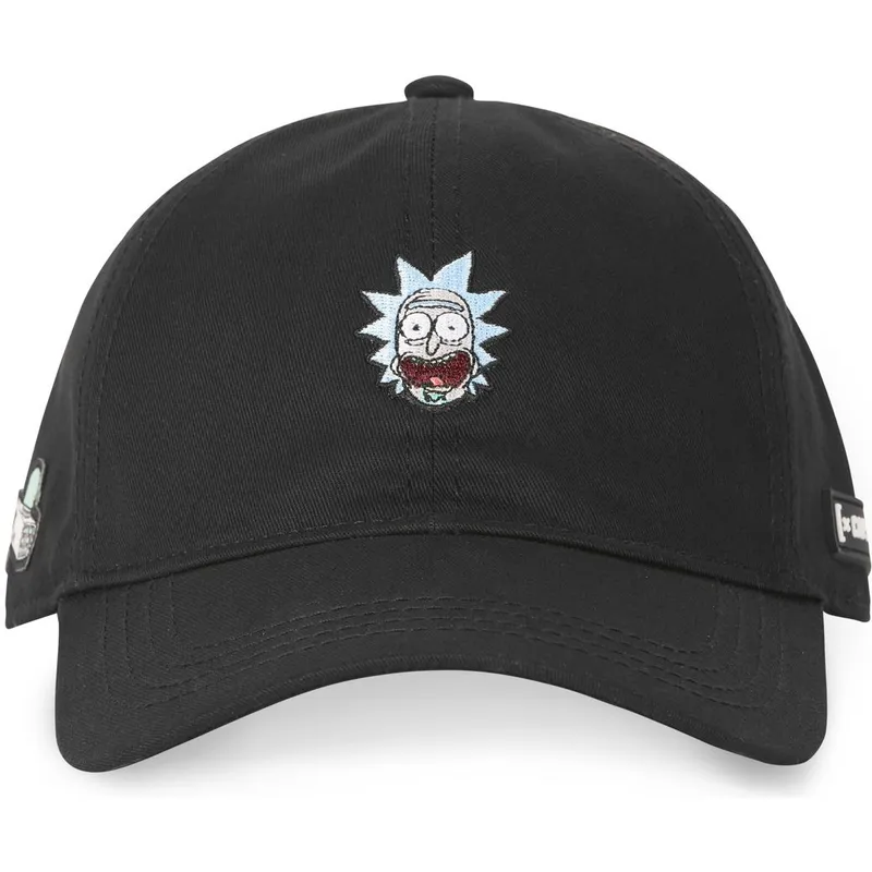 petten-gebogen-zwart-verstelbaar-rick3-rick-sanchez-rick-en-morty-van-capslab petten-gebogen-zwart-verstelbaar-rick3-rick-sanchez-rick-en-morty-van-capslab