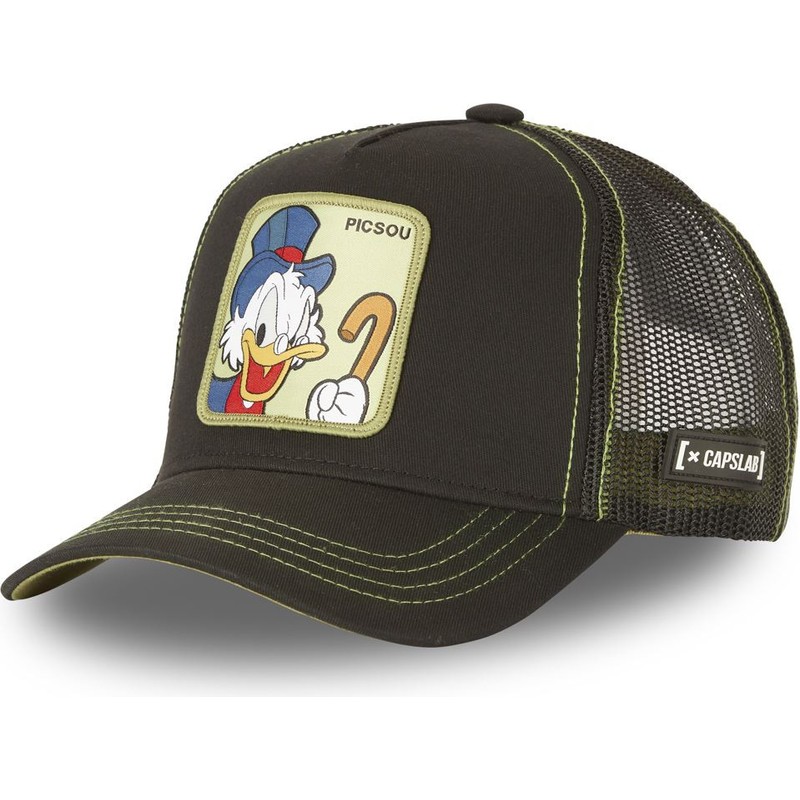 Capslab Scrooge McDuck SCR2 Disney Brown Trucker Hat: Caphunters.com