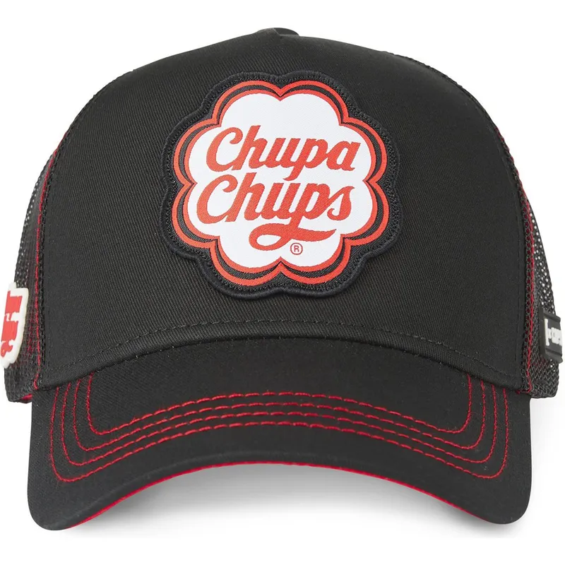 petten-gebogen-zwart-snapback-chupa-chups-van-capslab petten-gebogen-zwart-snapback-chupa-chups-van-capslab