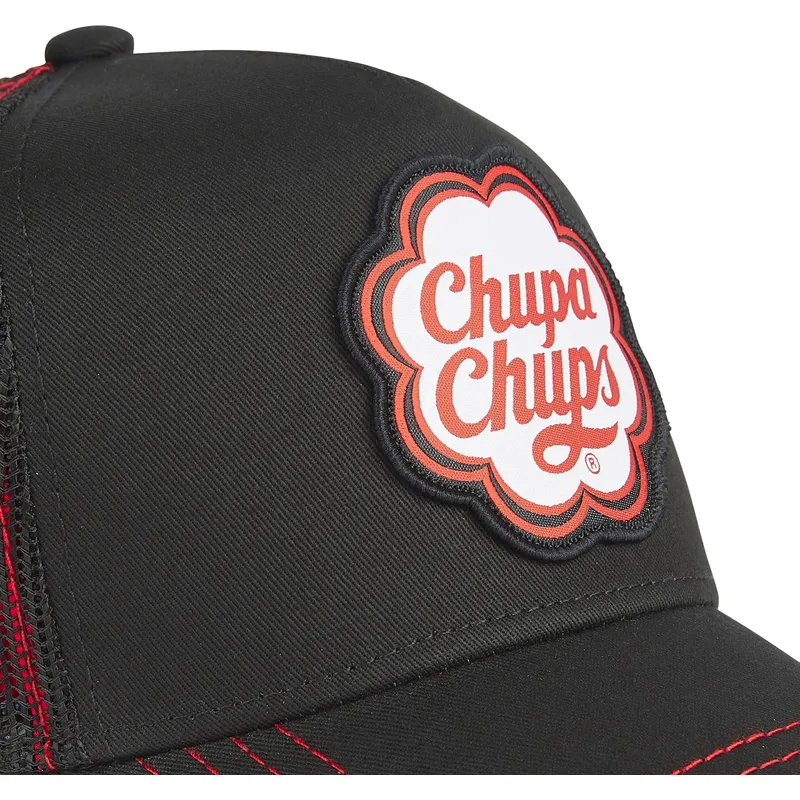 petten-gebogen-zwart-snapback-chupa-chups-van-capslab petten-gebogen-zwart-snapback-chupa-chups-van-capslab