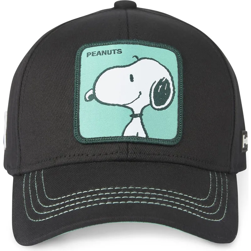 petten-gebogen-zwart-snapback-nu1-snoopy-peanuts-van-capslab