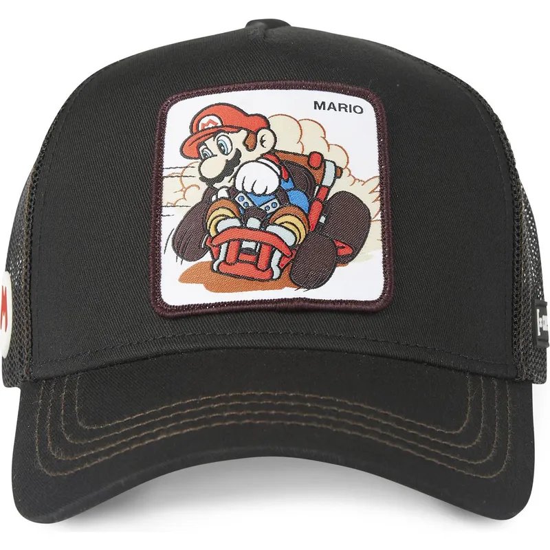 casquette-trucker-noire-mario-kart-tur1-super-mario-bros-capslab