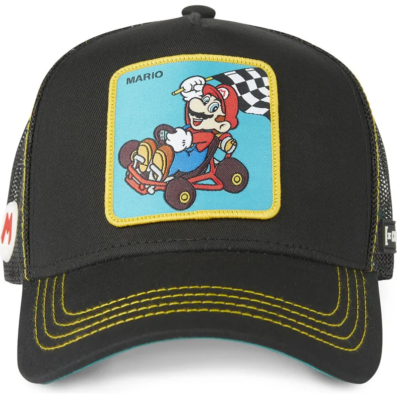 petten-gebogen-zwart-snapback-kart-vic1-bros-mario-super-mario-bros-van-capslab