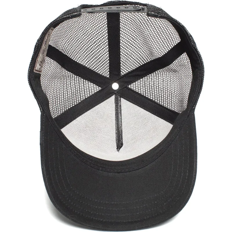 petten-gebogen-zwart-snapback-chill-the-farm-van-goorin-bros