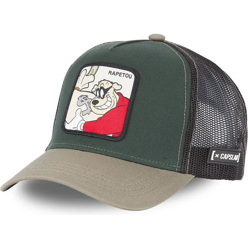 petten-gebogen-groen-snapback-bea1-zware-jongens-disney-van-capslab