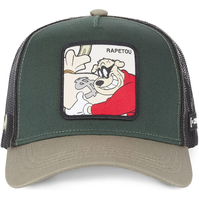 petten-gebogen-groen-snapback-bea1-zware-jongens-disney-van-capslab
