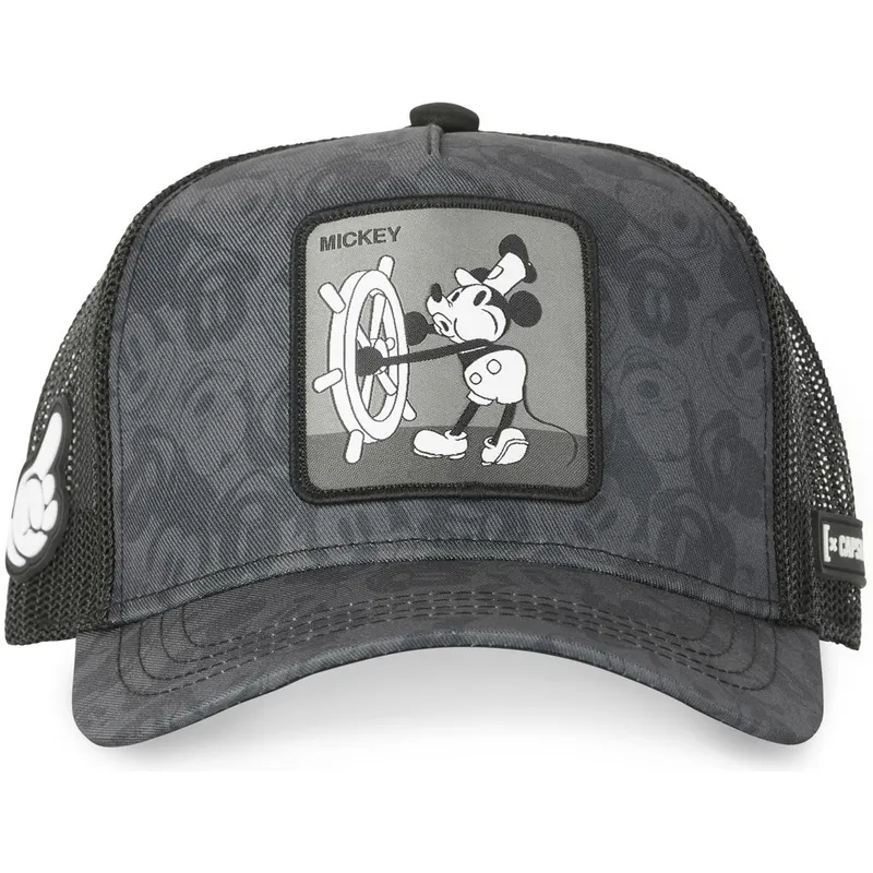 petten-gebogen-zwart-snapback-vintage-key4-mickey-mouse-disney-van-capslab